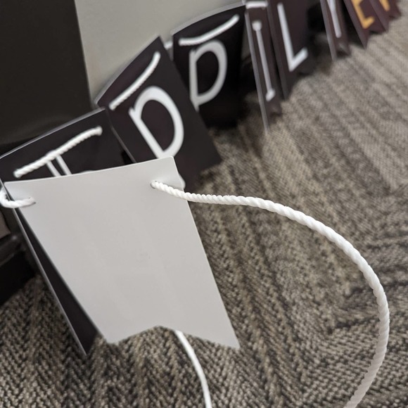 Hoppily Ever After Vinyl Hanging Sign - Picture 2 of 3